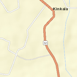 Kinkala Street Map