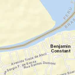 Benjamin Constant Street Map