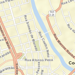 Codó Street Map