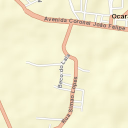 Ocara Street Map