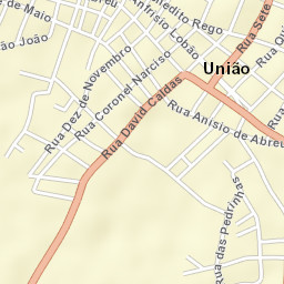 União Street Map