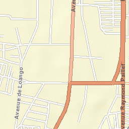 Pointe-Noire Street Map