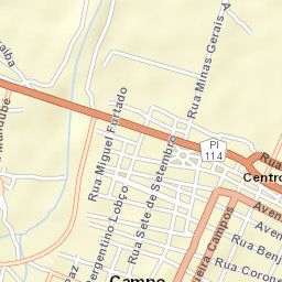 Campo Maior Street Map