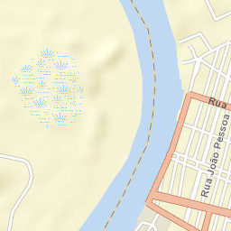 Areia Branca Street Map