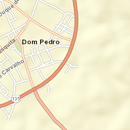 Dom Pedro Street Map