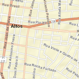 Altos Street Map