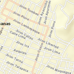Chulucanas Street Map
