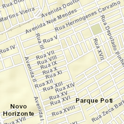 Teresina Street Map