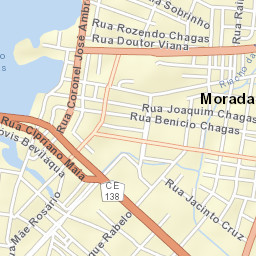 Morada Nova Street Map