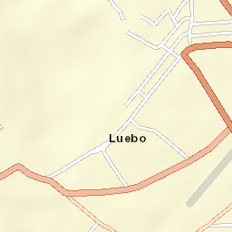 Luebo Street Map