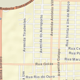 Marabá Street Map