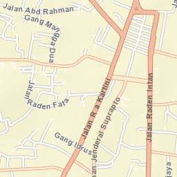 Kota Bandar Lampung Street Map