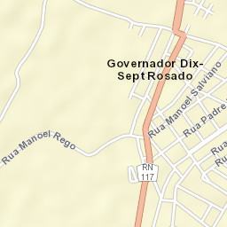 Governador Dix Sept Rosado Street Map