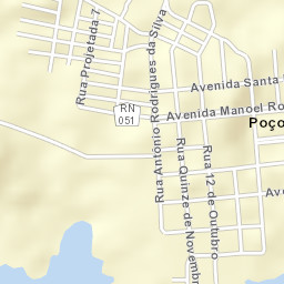 Poço Branco Street Map