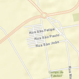 São Gonçalo do Amarante Street Map