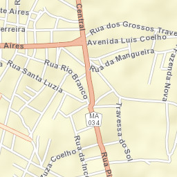 Buriti Bravo Street Map