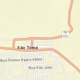 São Tomé Street Map
