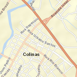 Colinas Street Map