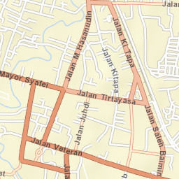 Serang Street Map