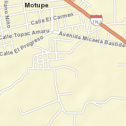 Motupe Street Map