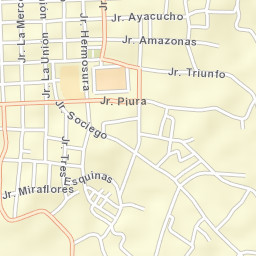 Chachapoyas Street Map