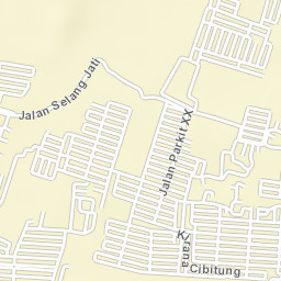 Kabupaten Bekasi Street Map