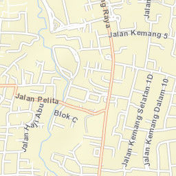 Kota Administrasi Jakarta Selatan Street Map