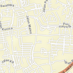 South Tangerang Street Map