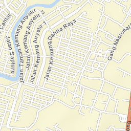 Kota Bekasi Street Map