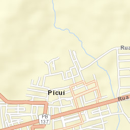 Picuí Street Map