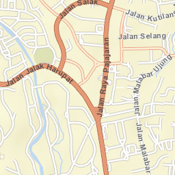 Kota Bogor Street Map