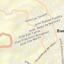 Provincia de Hualgayoc Street Map