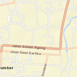 Sumber Street Map