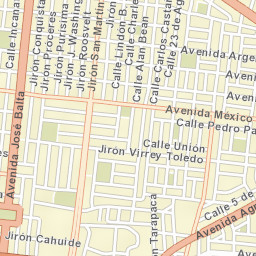 Santa Rosa Street Map