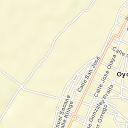 Oyotún Street Map