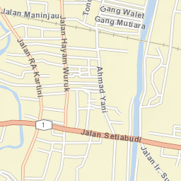 Kota Pekalongan Street Map