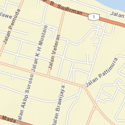 Tuban Street Map