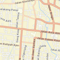 Bandung Street Map