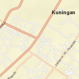 Kuningan Street Map