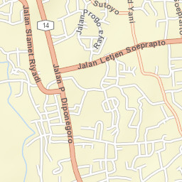 Ungaran Street Map