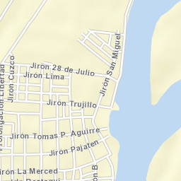 Juanjuí Street Map