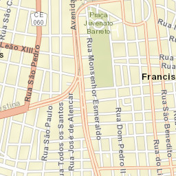 Juazeiro do Norte Street Map