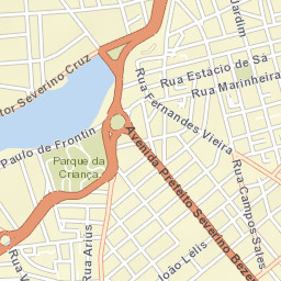 Campina Grande Street Map