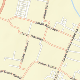 Kota Salatiga Street Map