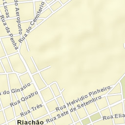Riachão Street Map