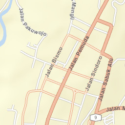 Wonosobo Street Map