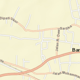 Kota Banjar Street Map