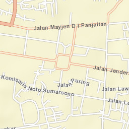 Purbalingga Street Map