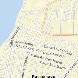 Pacasmayo Street Map
