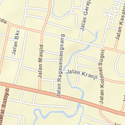 Purwokerto Street Map
